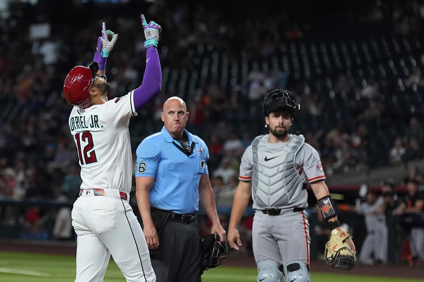 Ketel Marte homers in his 4th straight game, D-backs extend dominance over Giants with 8-2 win | iNFOnews.ca