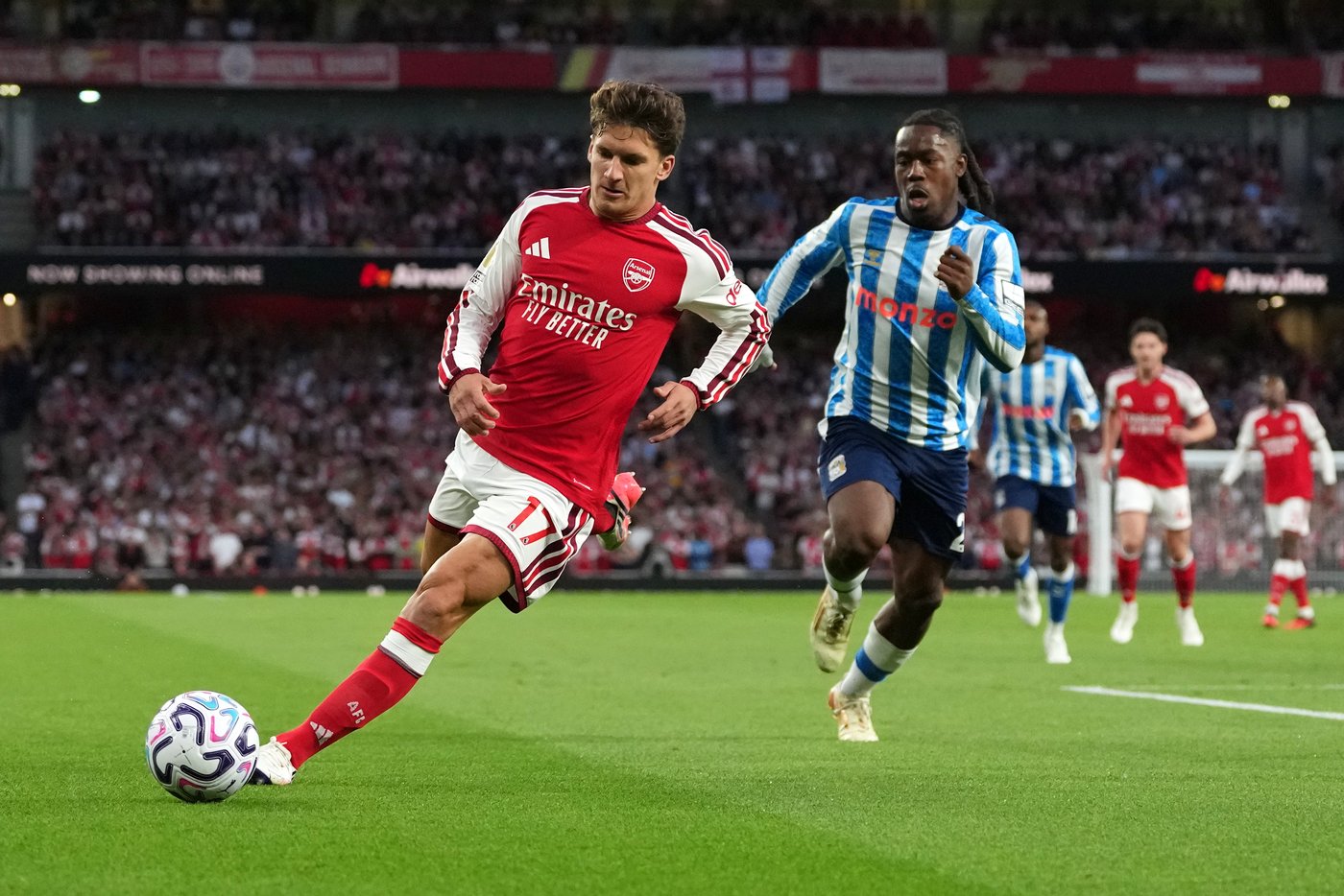 Tzolis shines as Arsenal opens Premier League season by sweeping aside promoted Coventry | iNFOnews.ca Tzolis shines as Arsenal opens Premier League season by sweeping aside promoted Coventry | iNFOnews.ca
