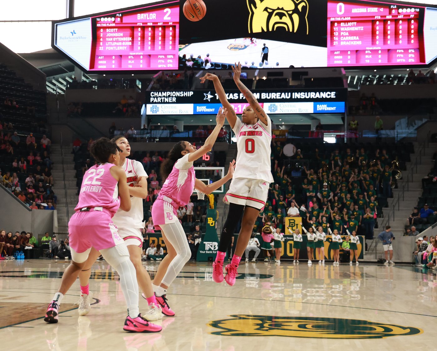 No. 15 Baylor women beat Arizona State 67-64 | iNFOnews.ca