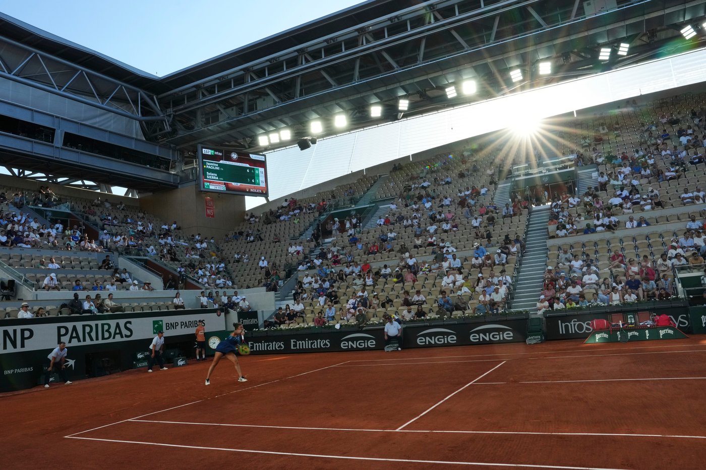 Heat wave raises temperatures at the French Open, in photos | iNFOnews.ca