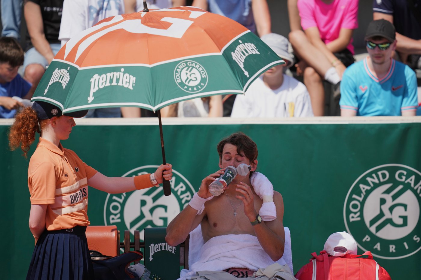 Heat wave raises temperatures at the French Open, in photos | iNFOnews.ca