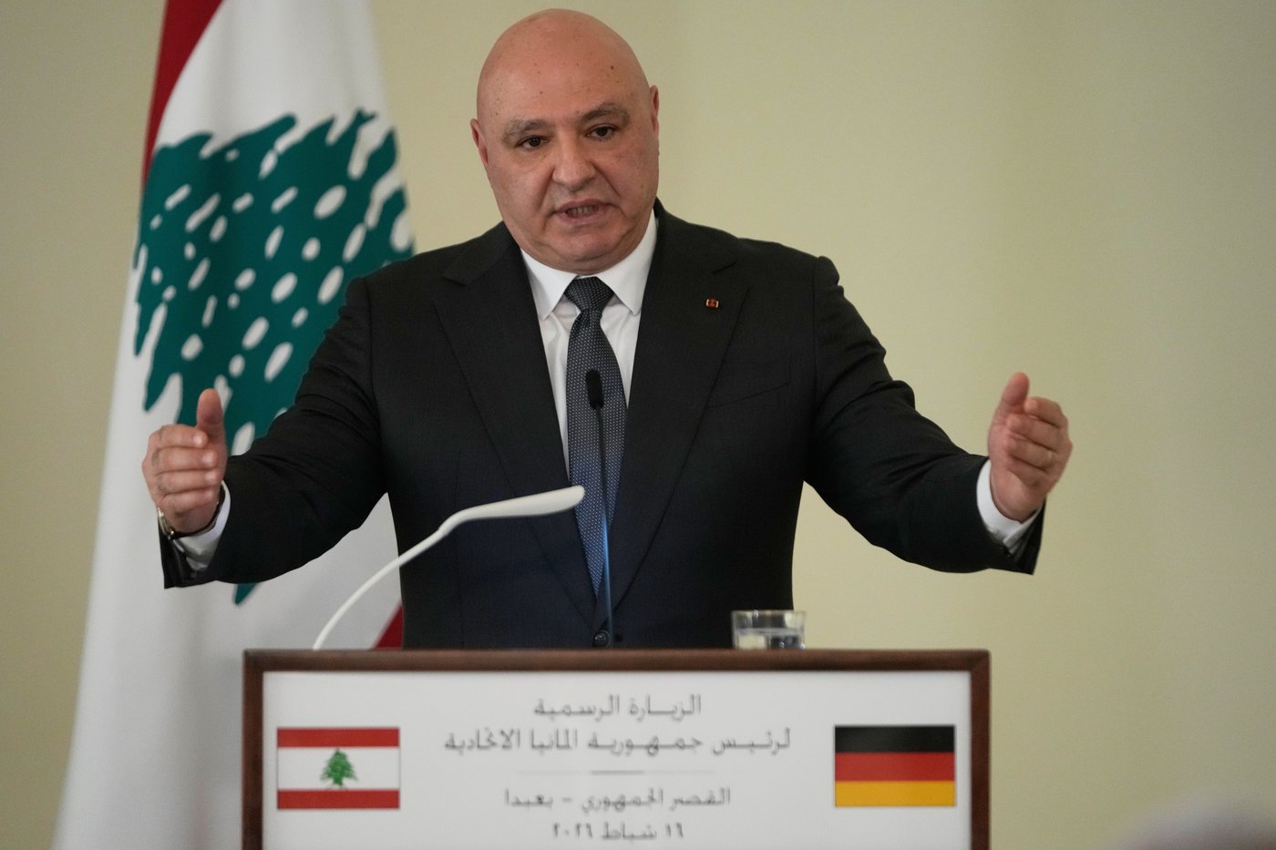 Germany will keep supporting Lebanon after UN peacekeepers leave, the German president says | iNFOnews.ca