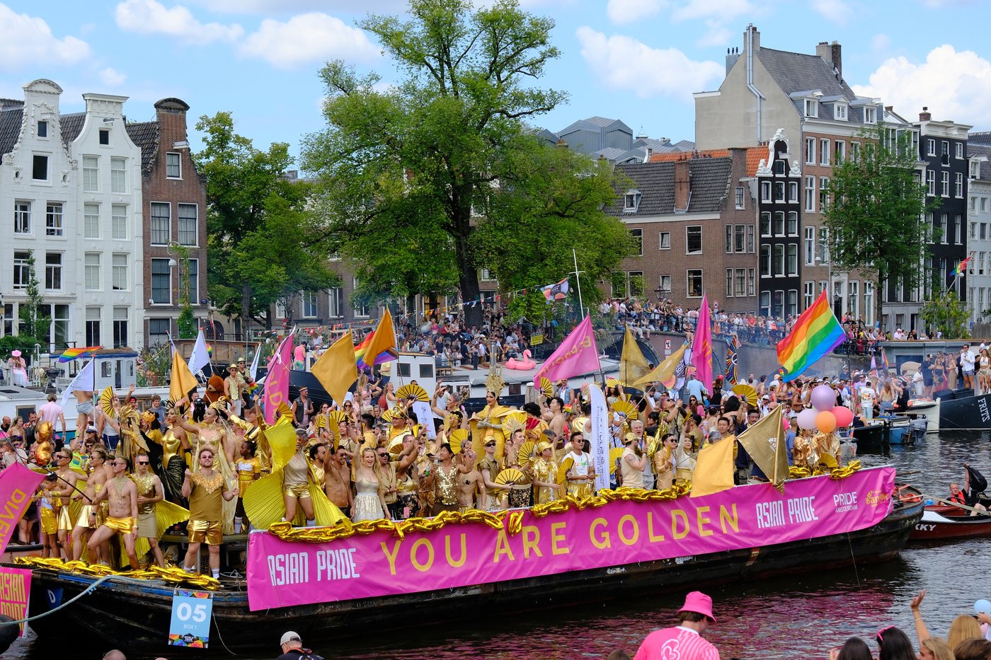 Hundreds of thousands line Amsterdam canals for the annual Pride boat parade | iNFOnews.ca