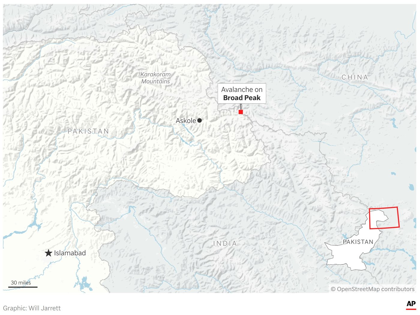 All 10 climbers swept away in avalanche in Pakistan are confirmed dead | iNFOnews.ca