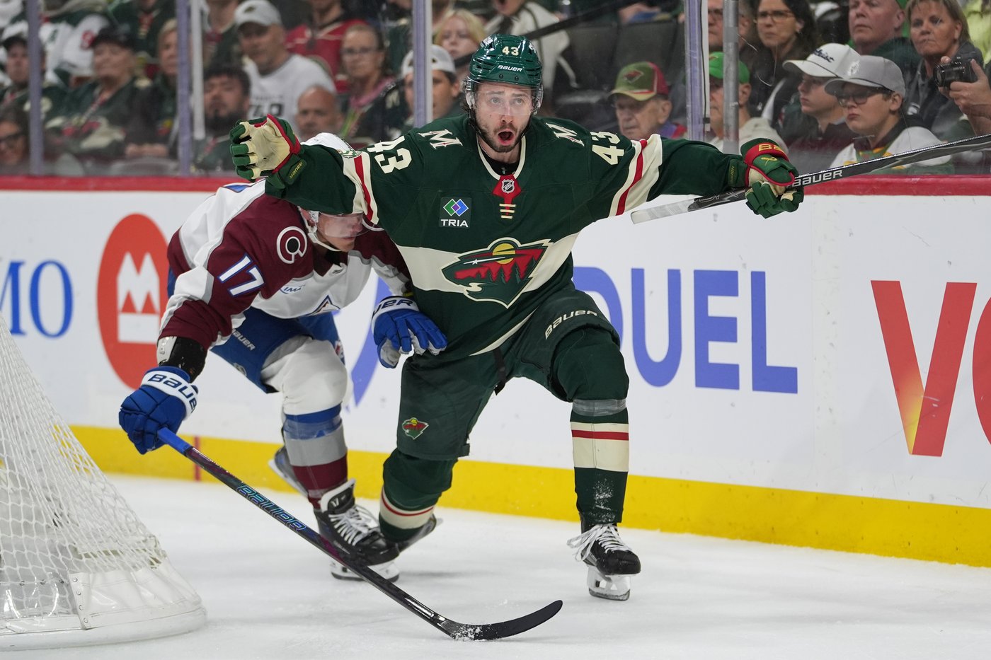 Kaprizov gets the Wild going with a goal and two assists in a 5-1 win to hand the Avs their 1st loss | iNFOnews.ca