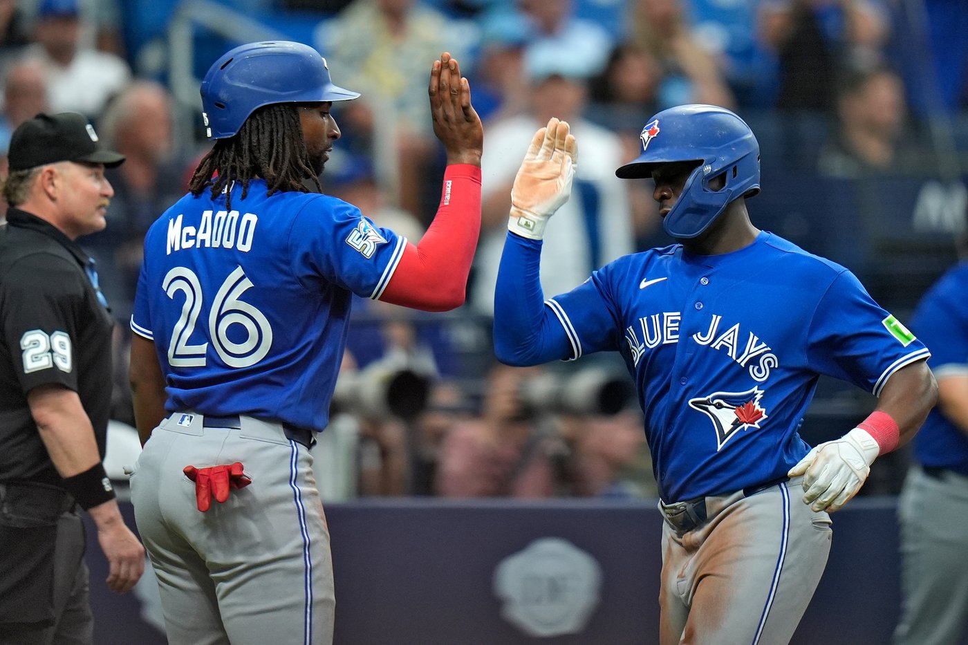 Blue Jays hit 3 homers to power past Rays 5-1 | iNFOnews.ca Blue Jays hit 3 homers to power past Rays 5-1 | iNFOnews.ca