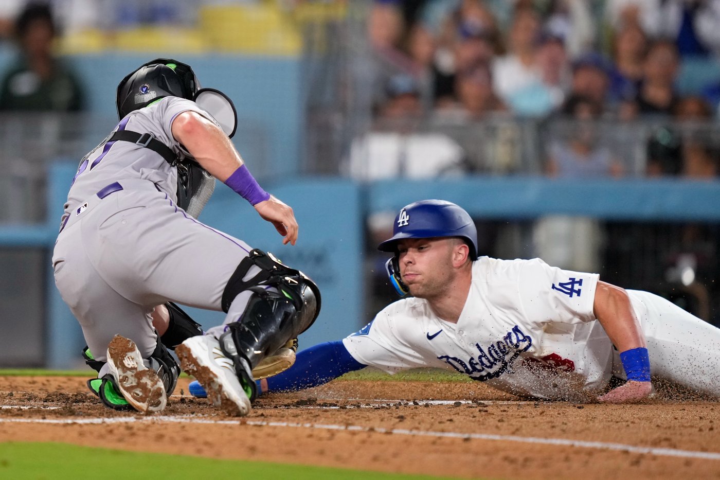 Rockies rally past the Dodgers 4-3 after 2 errors in the eighth | iNFOnews.ca Rockies rally past the Dodgers 4-3 after 2 errors in the eighth | iNFOnews.ca