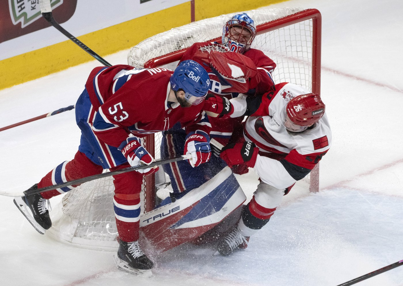 Svechnikov scores in OT, Hurricanes beat Canadiens 3-2 to take 2-1 series lead | iNFOnews.ca