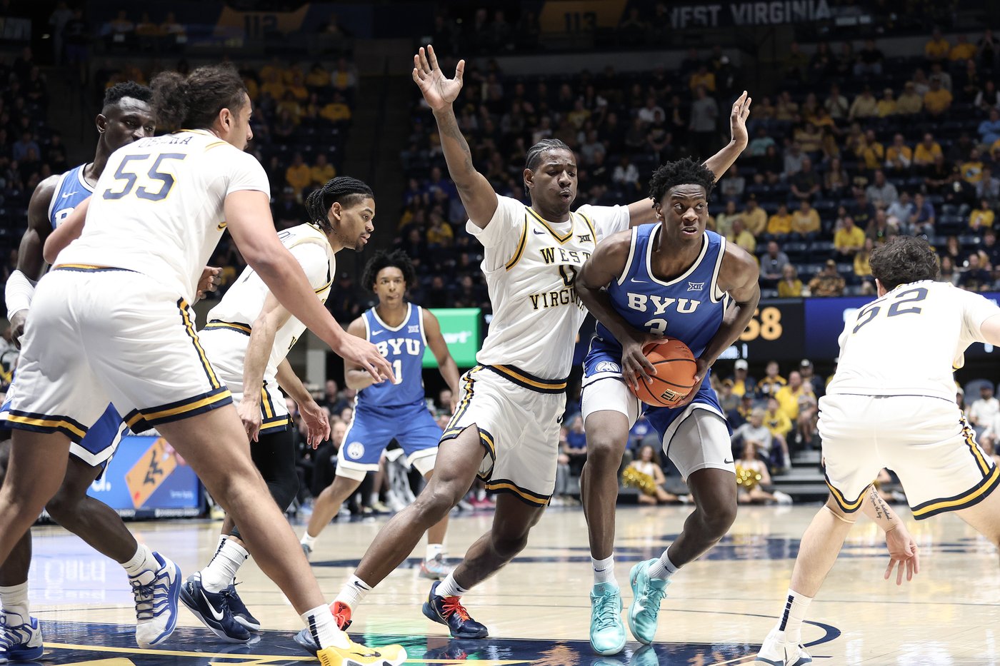 Huff, Lorient lead West Virginia past No. 19 BYU, 79-71 | iNFOnews.ca