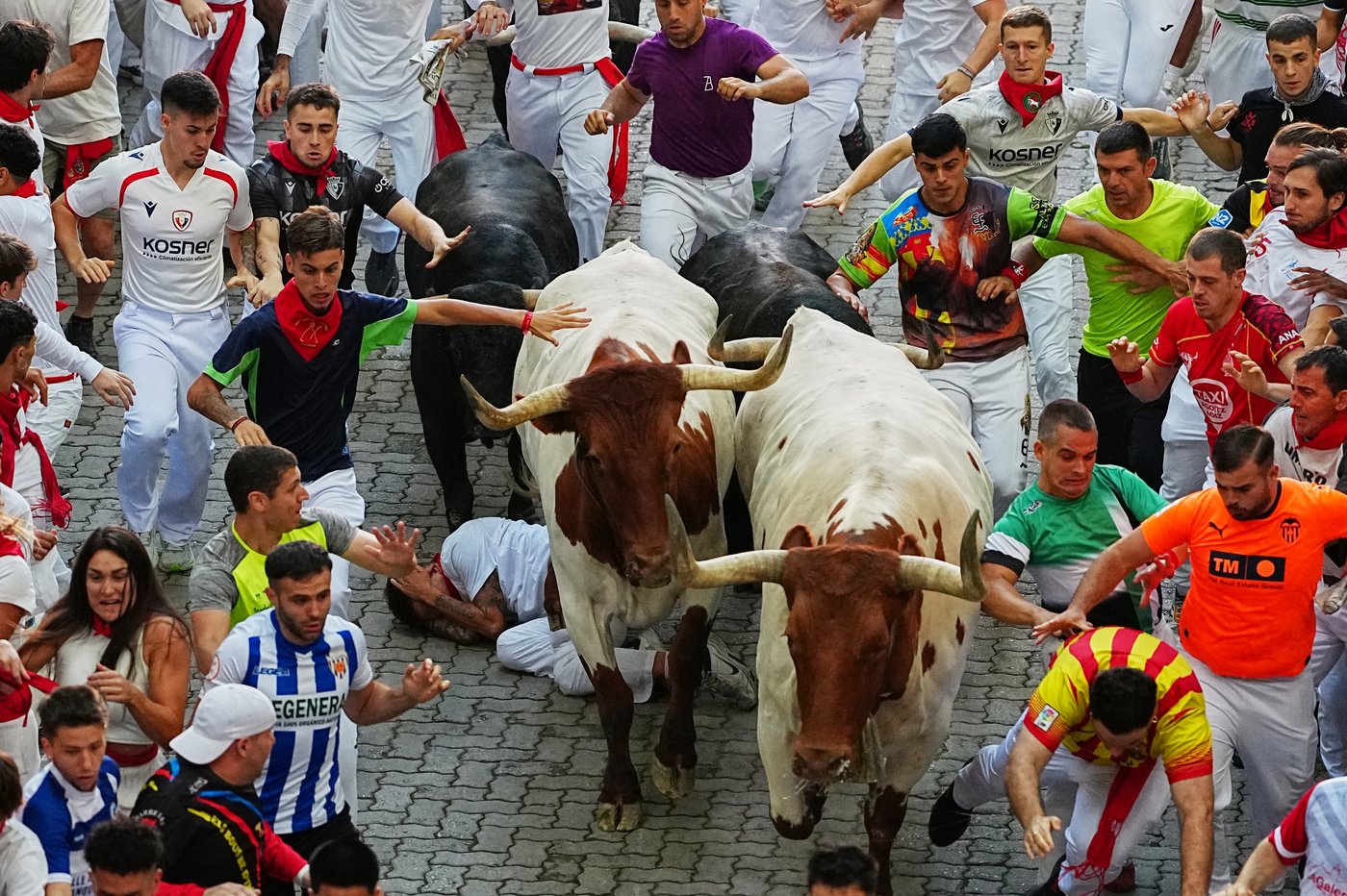 2 Spaniards gored as the San Fermin bull run festival concludes | iNFOnews.ca