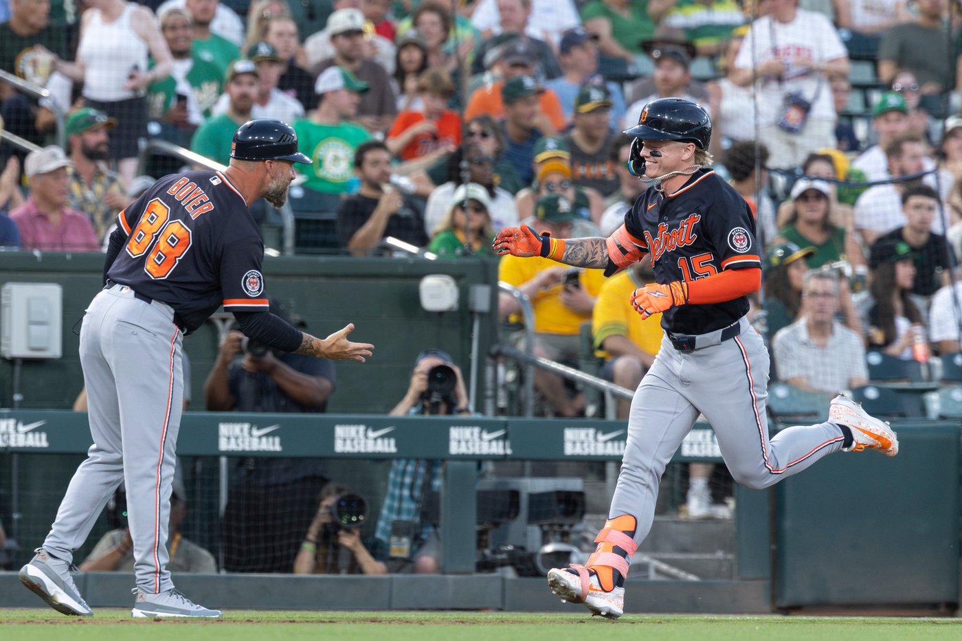 Max Clark hits his first career homer to lead the Tigers past the A's 8-6 | iNFOnews.ca Max Clark hits his first career homer to lead the Tigers past the A's 8-6 | iNFOnews.ca
