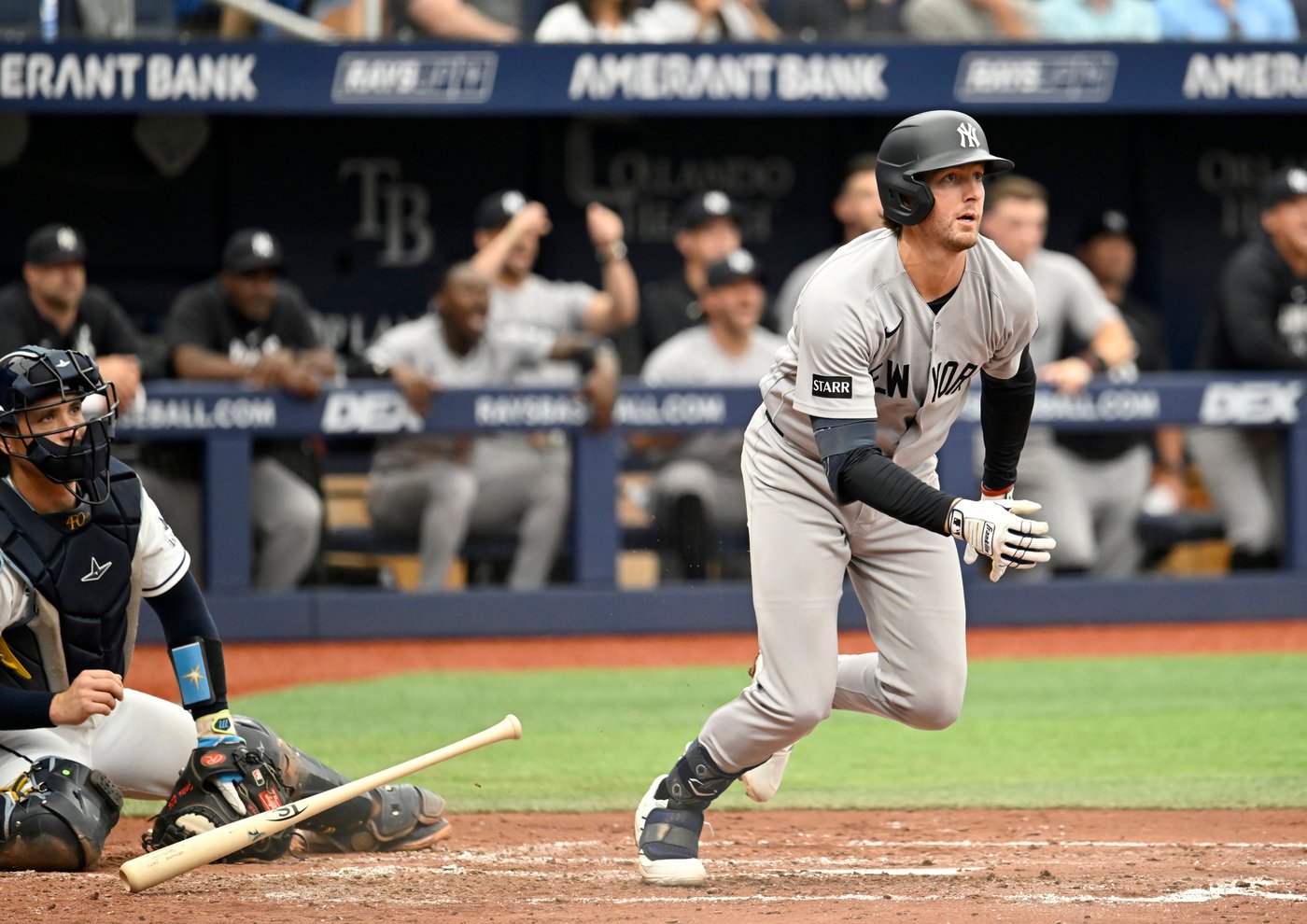 Ben Rice homers twice, Yankees beat Rays 12-4 to split 4-game series | iNFOnews.ca