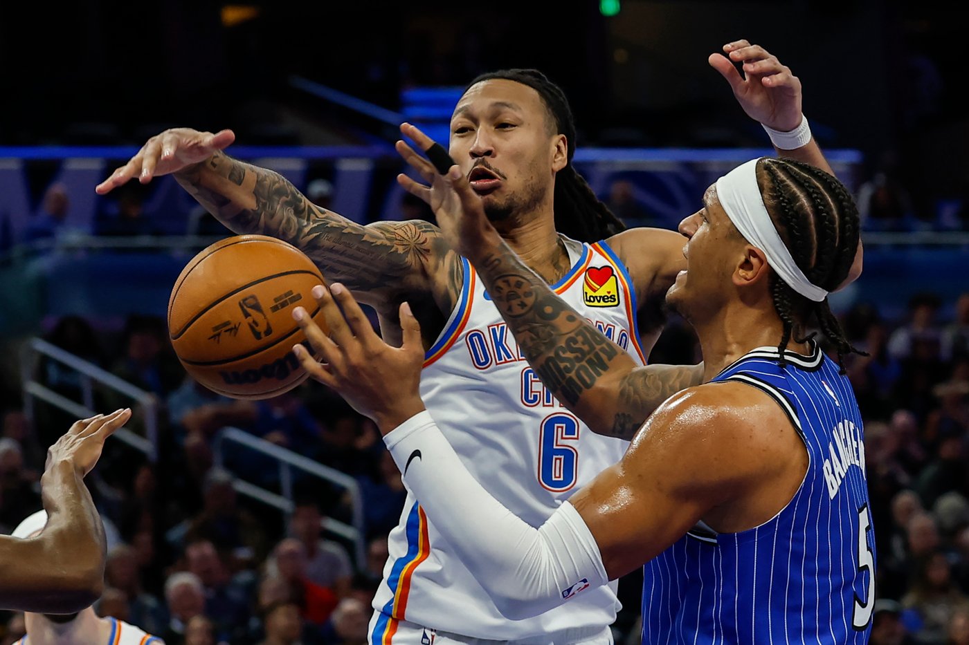 Gilgeous-Alexander scores 40 in Thunder's 10th straight win, 113-108 over Magic | iNFOnews.ca