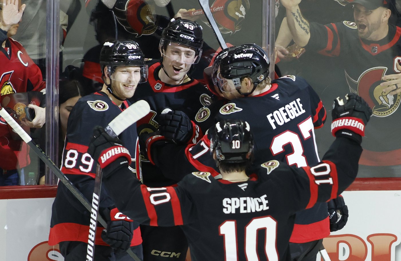 Foegele making a positive first impression with surging Senators | iNFOnews.ca