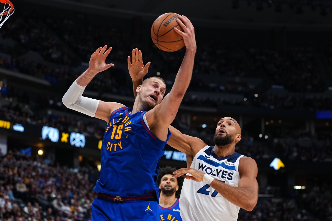 Nuggets aren't bothered by Jaden McDaniels' jabs in testy series against Wolves | iNFOnews.ca