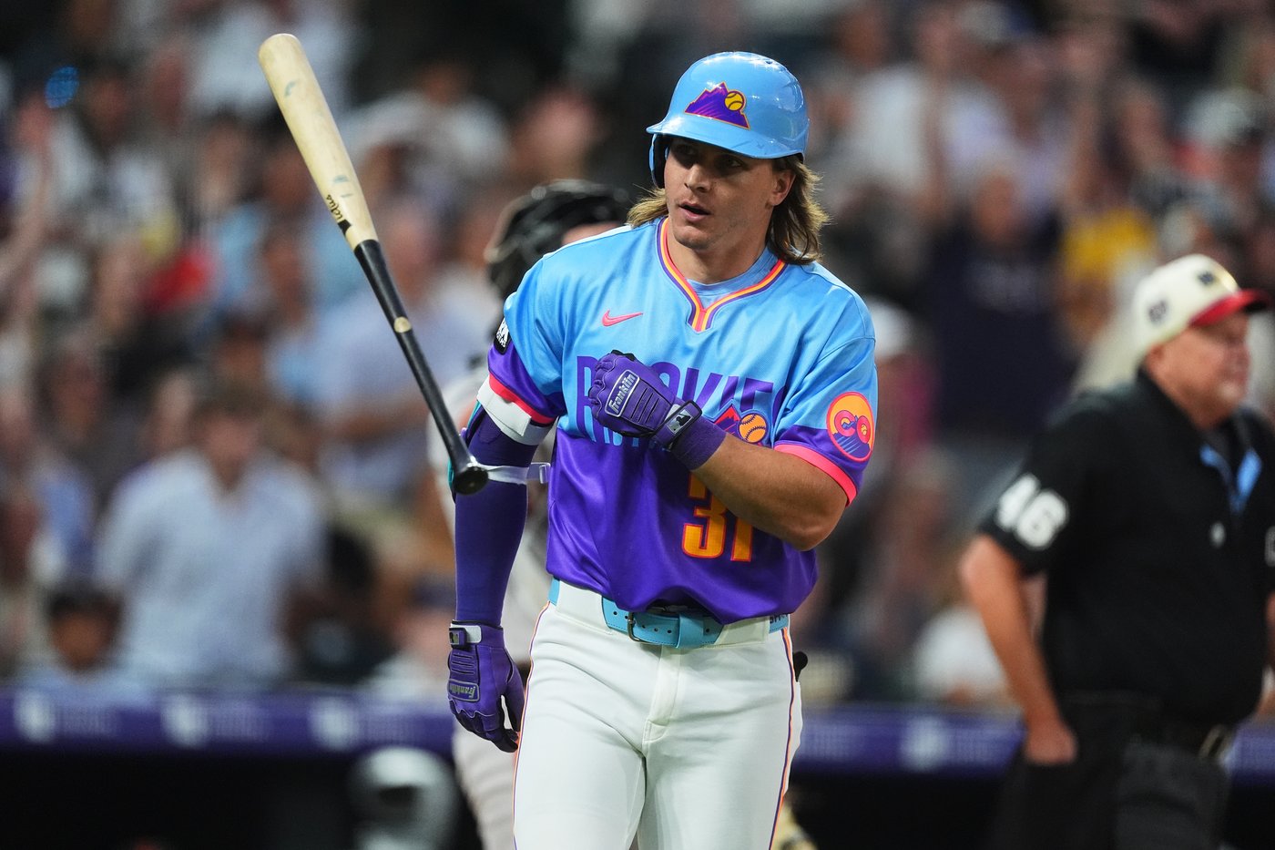 Jake McCarthy hits 2 HRs, drives in 6 runs in the Rockies' 15-3 romp over the Giants | iNFOnews.ca Jake McCarthy hits 2 HRs, drives in 6 runs in the Rockies' 15-3 romp over the Giants | iNFOnews.ca