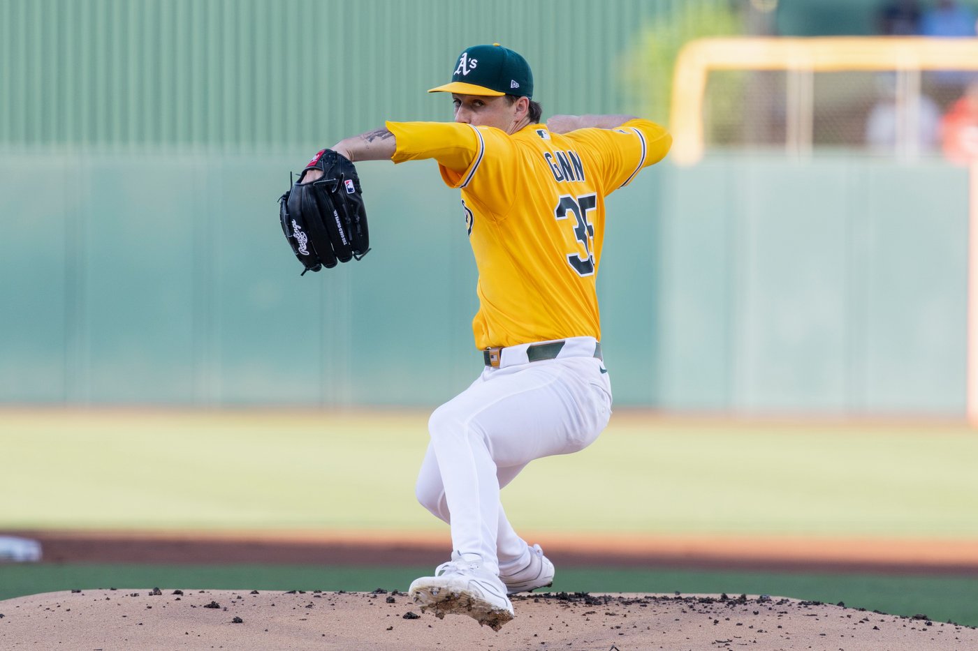 Athletics place J.T. Ginn on injured list with blister on pitching hand | iNFOnews.ca