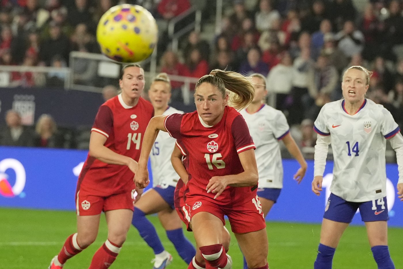 Sentnor scores in 1-0 USWNT victory over Canada in the SheBelieves Cup | iNFOnews.ca