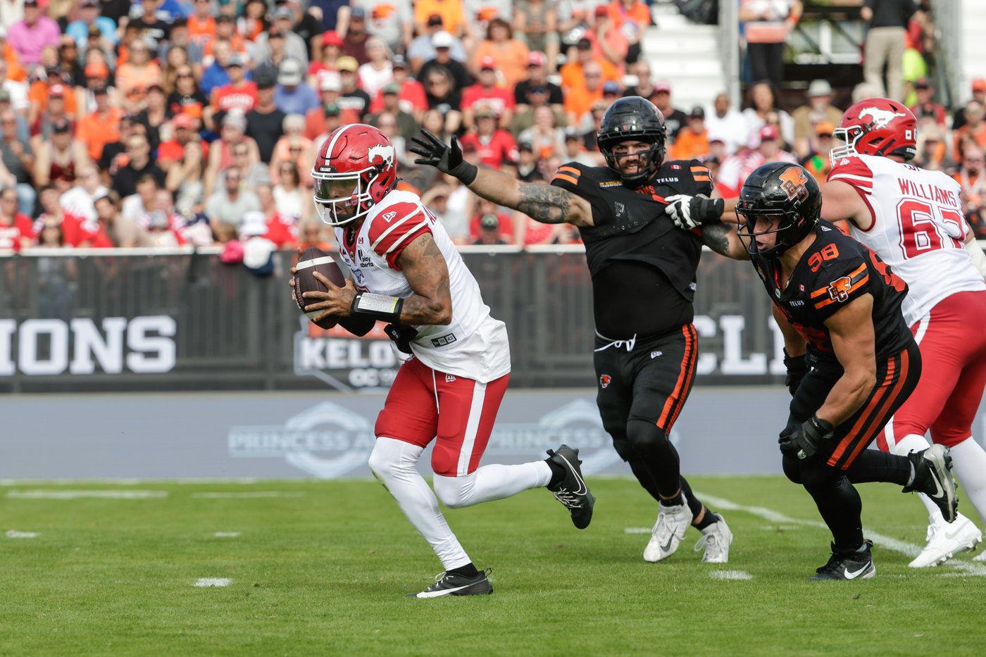 Vernon Adams Jr., Stampeders face Lions in crucial West Division game | iNFOnews.ca