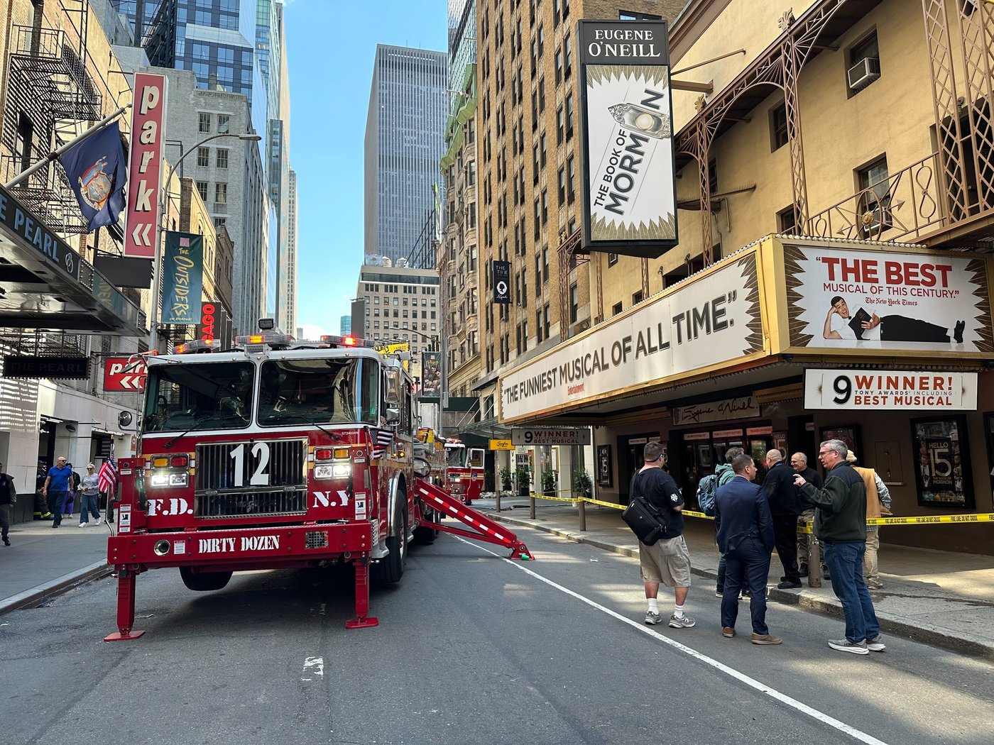 Electrical fire will keep the Broadway theater that hosts 'The Book of Mormon' closed through May 17 | iNFOnews.ca