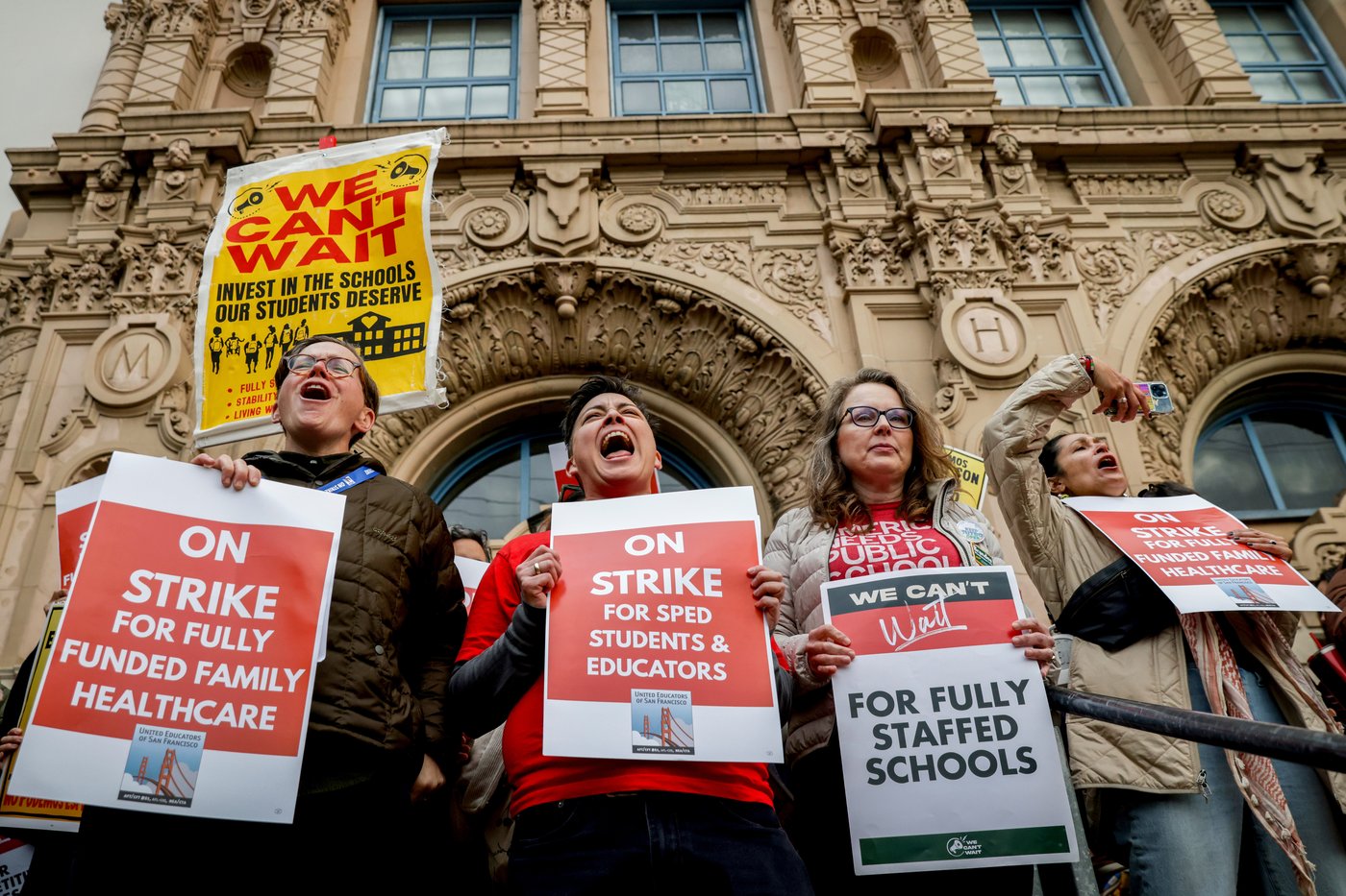 San Francisco teachers strike over wages and health benefits | iNFOnews.ca