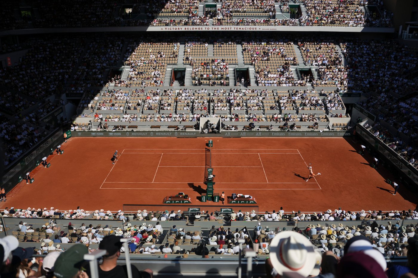 Heat wave raises temperatures at the French Open, in photos | iNFOnews.ca
