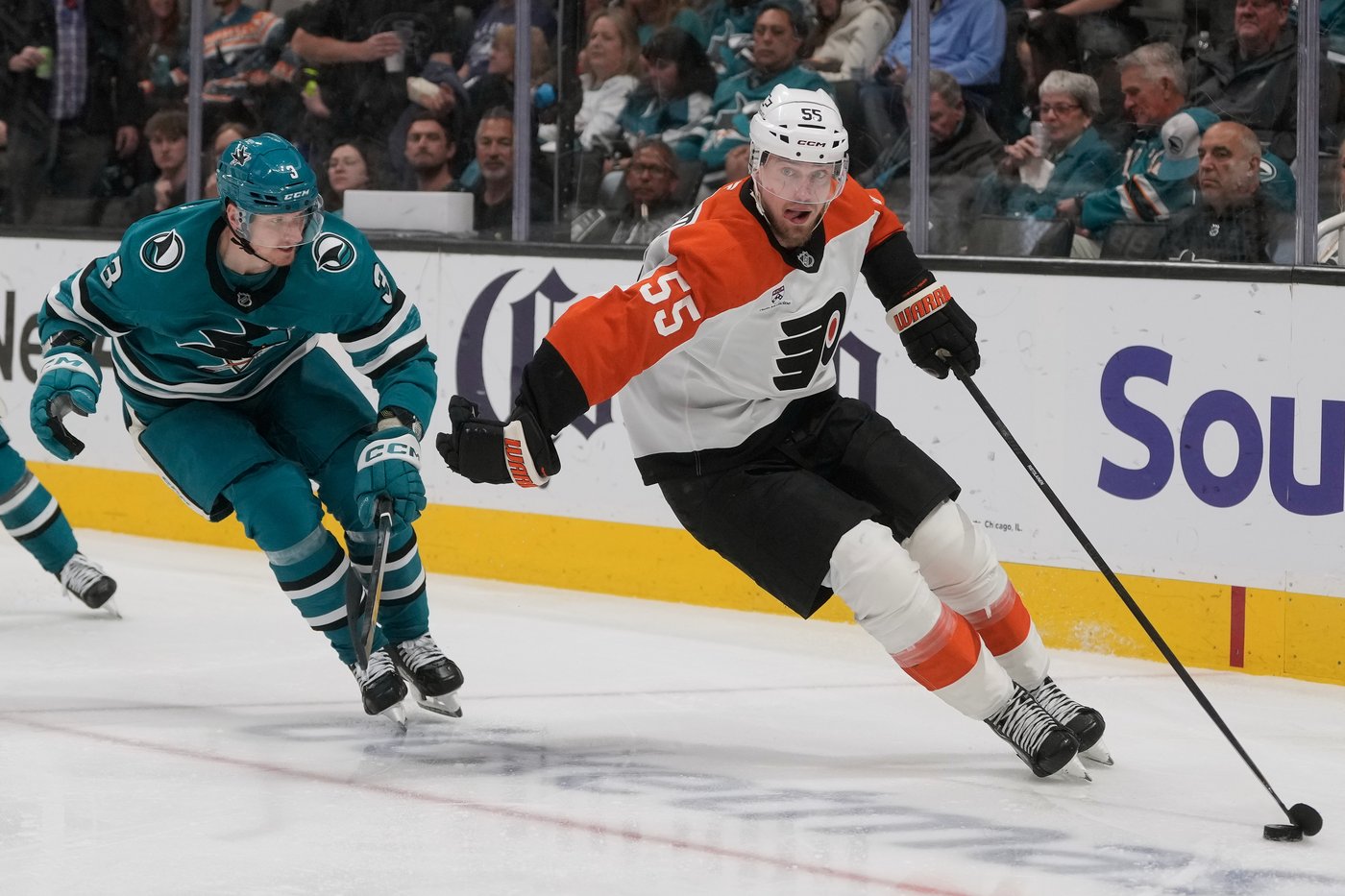 Flyers beat the Sharks 4-1 to complete a three-game West Coast sweep | iNFOnews.ca