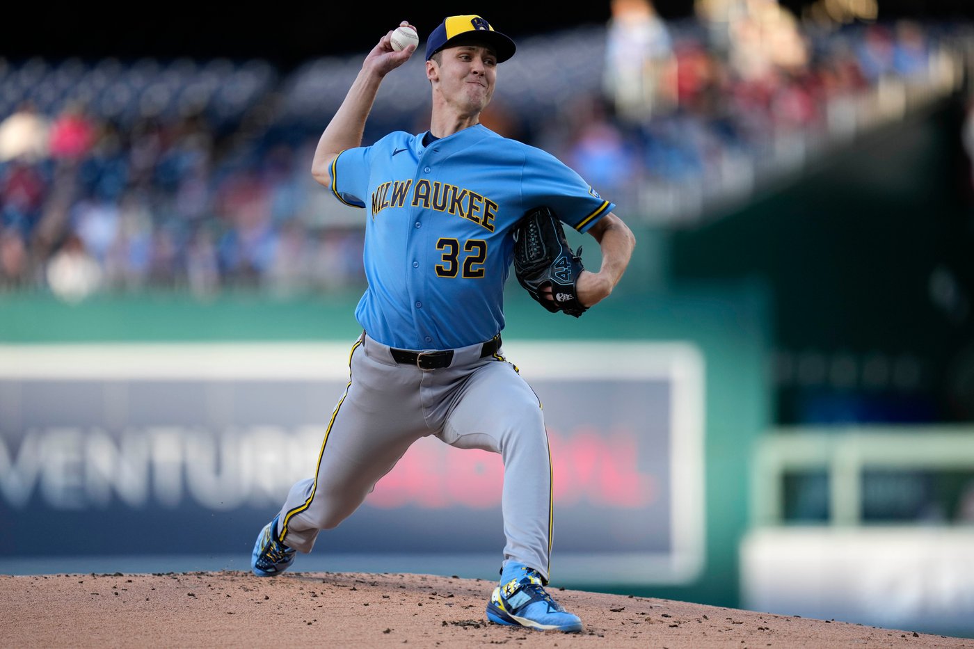 Brewers hope Misiorowski avoids serious injury when his bid for no-hitter ends with hamstring cramp | iNFOnews.ca