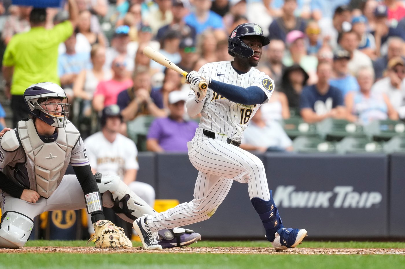 Misiorowski reaches milestones and Brewers go on hitting spree in 11-2 victory over Rockies | iNFOnews.ca Misiorowski reaches milestones and Brewers go on hitting spree in 11-2 victory over Rockies | iNFOnews.ca