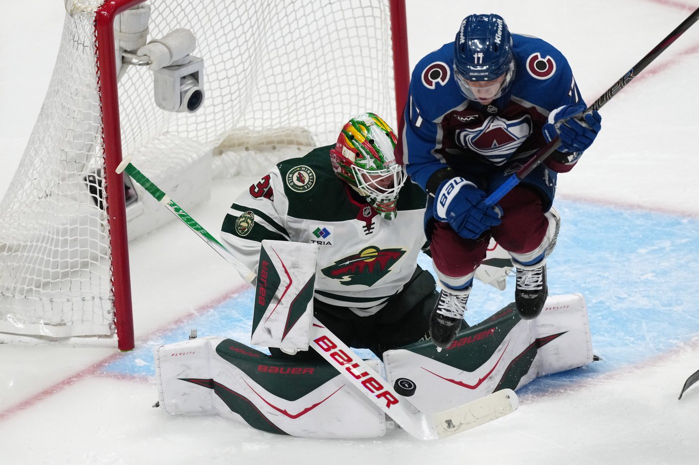 A 15-goal playoff opener puts modern NHL offense on full display in Avalanche-Wild | iNFOnews.ca A 15-goal playoff opener puts modern NHL offense on full display in Avalanche-Wild | iNFOnews.ca