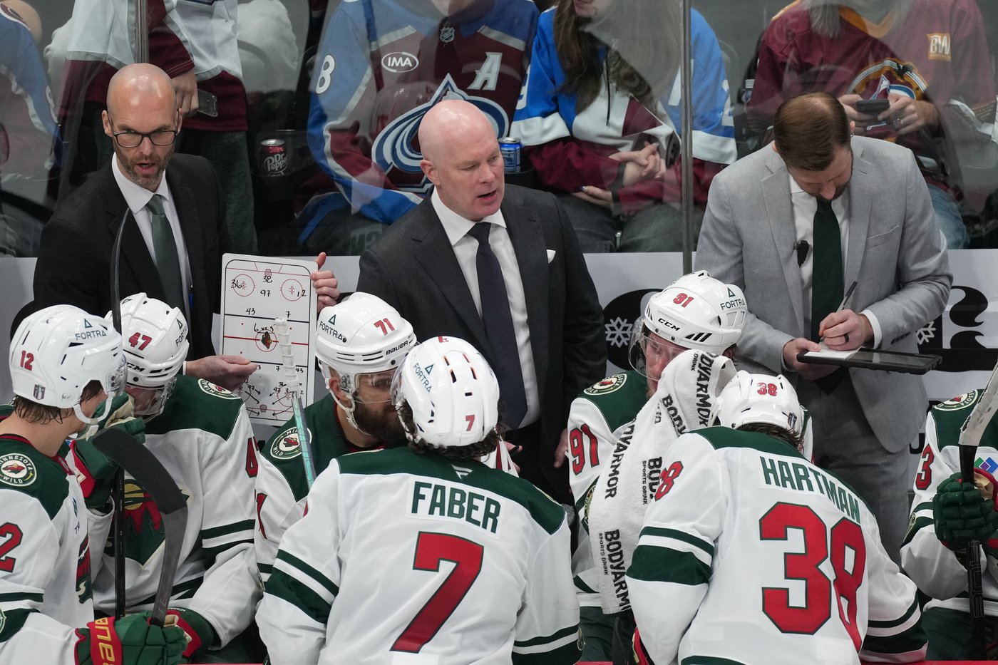 A 15-goal playoff opener puts modern NHL offense on full display in Avalanche-Wild | iNFOnews.ca A 15-goal playoff opener puts modern NHL offense on full display in Avalanche-Wild | iNFOnews.ca