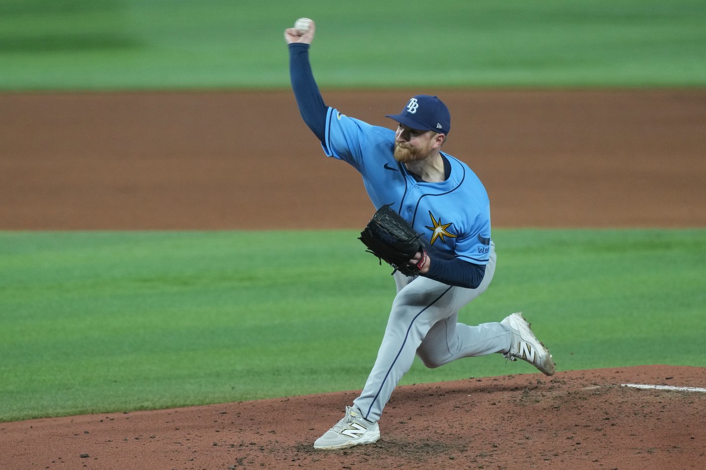 Rasmussen allows 1 hit over 7 innings, Caminero reaches base 5 times as Rays beat Marlins 6-0 | iNFOnews.ca