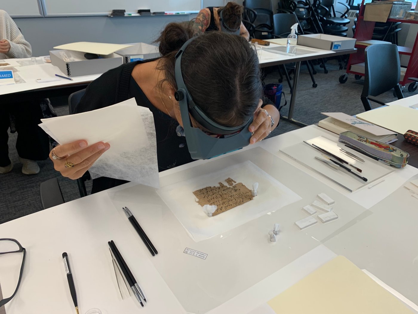 Inside one of the world's few crash courses in conserving and caring for ancient papyrus manuscripts | iNFOnews.ca Inside one of the world's few crash courses in conserving and caring for ancient papyrus manuscripts | iNFOnews.ca