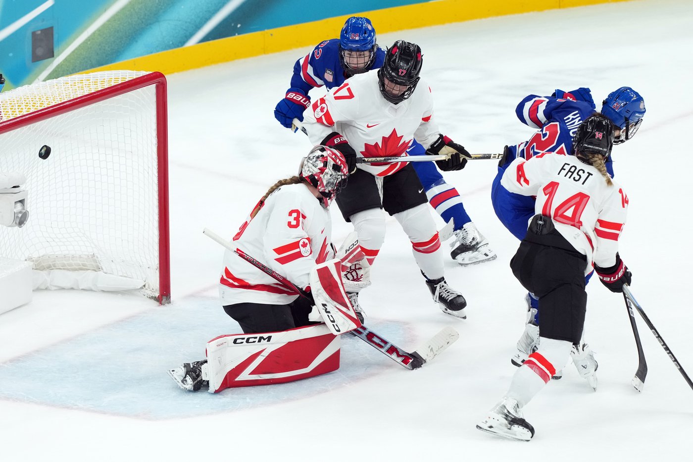 Photo Gallery: U.S. beats Canada 2-1 in OT for hockey gold | iNFOnews.ca