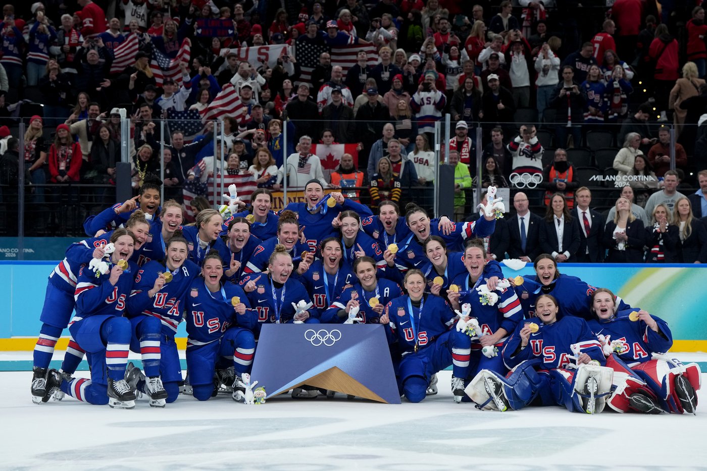 Photo Gallery: U.S. beats Canada 2-1 in OT for hockey gold | iNFOnews.ca