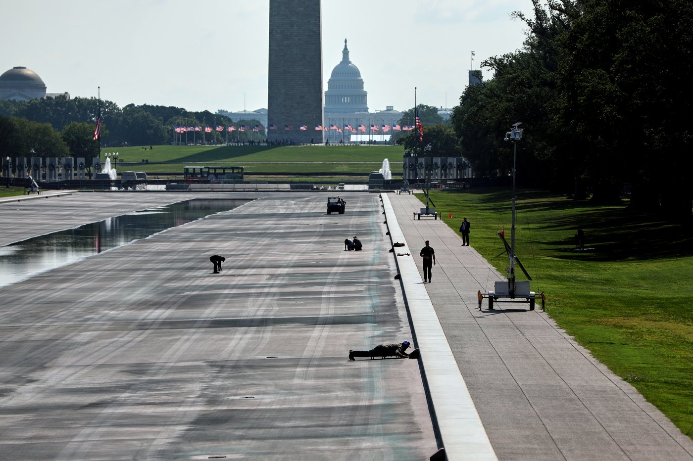 FACT FOCUS: A look at Trump's false and misleading claims about the Reflecting Pool | iNFOnews.ca