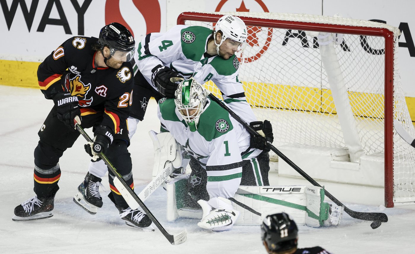 Steel helps Stars with 10th straight by burning Flames 6-1 | iNFOnews.ca Steel helps Stars with 10th straight by burning Flames 6-1 | iNFOnews.ca