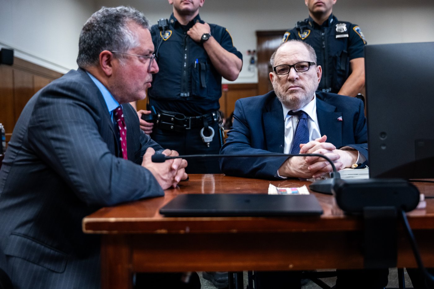 Harvey Weinstein back in court after feeling ill as jury deliberates in his rape retrial | iNFOnews.ca