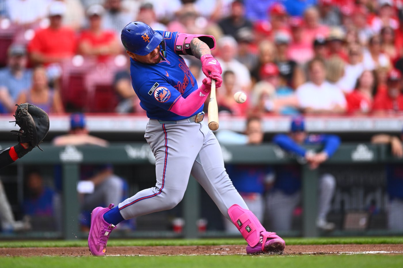Bichette has 3 hits, McLean strikes out 9 as Mets beat Reds 9-1 to avoid series sweep | iNFOnews.ca
