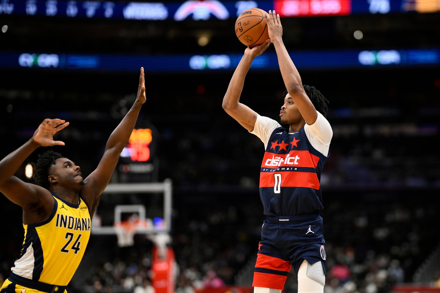 Alondes Williams has career night in the Wizards' victory over the Pacers | iNFOnews.ca