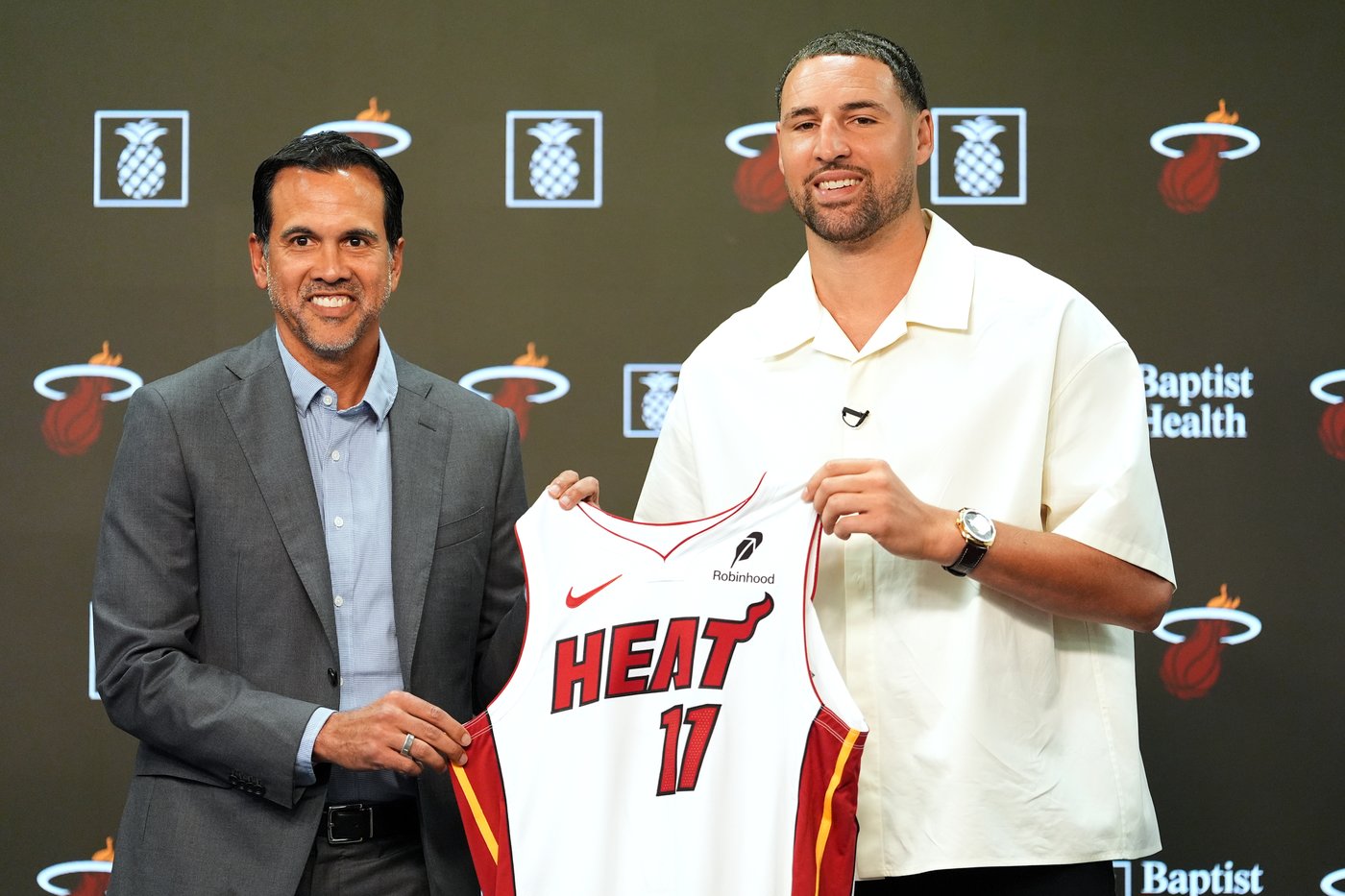 Klay Thompson says he chose the Miami Heat because he wanted the opportunity to win | iNFOnews.ca Klay Thompson says he chose the Miami Heat because he wanted the opportunity to win | iNFOnews.ca
