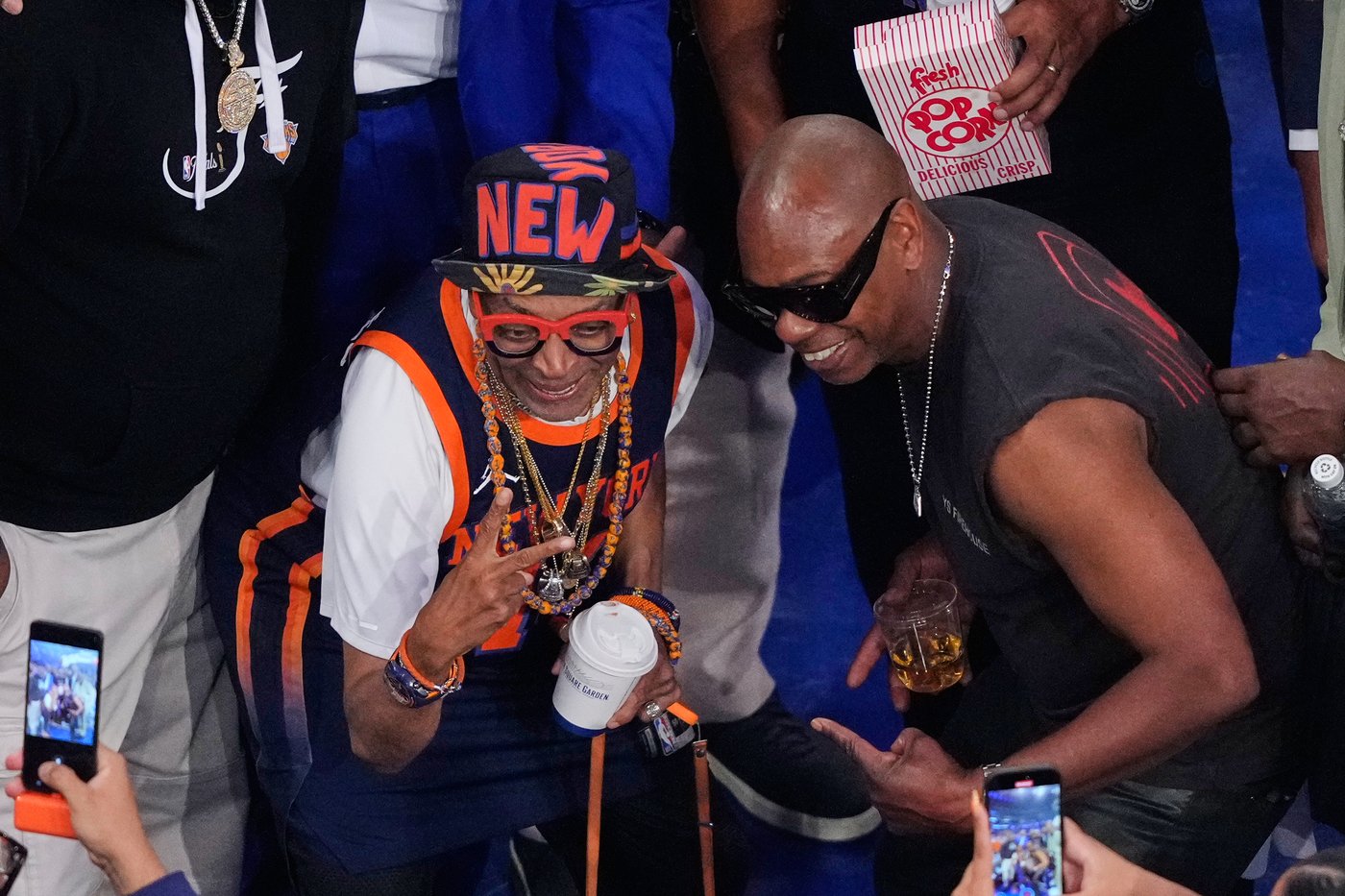A-list celebrities jump for a shot at the NBA Finals, in photos | iNFOnews.ca