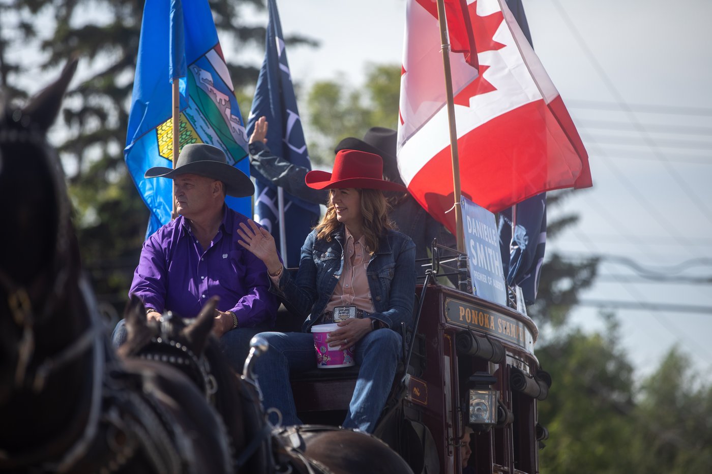 Duelling symbols: Alberta and Canada flags creating division ahead of referendum | iNFOnews.ca