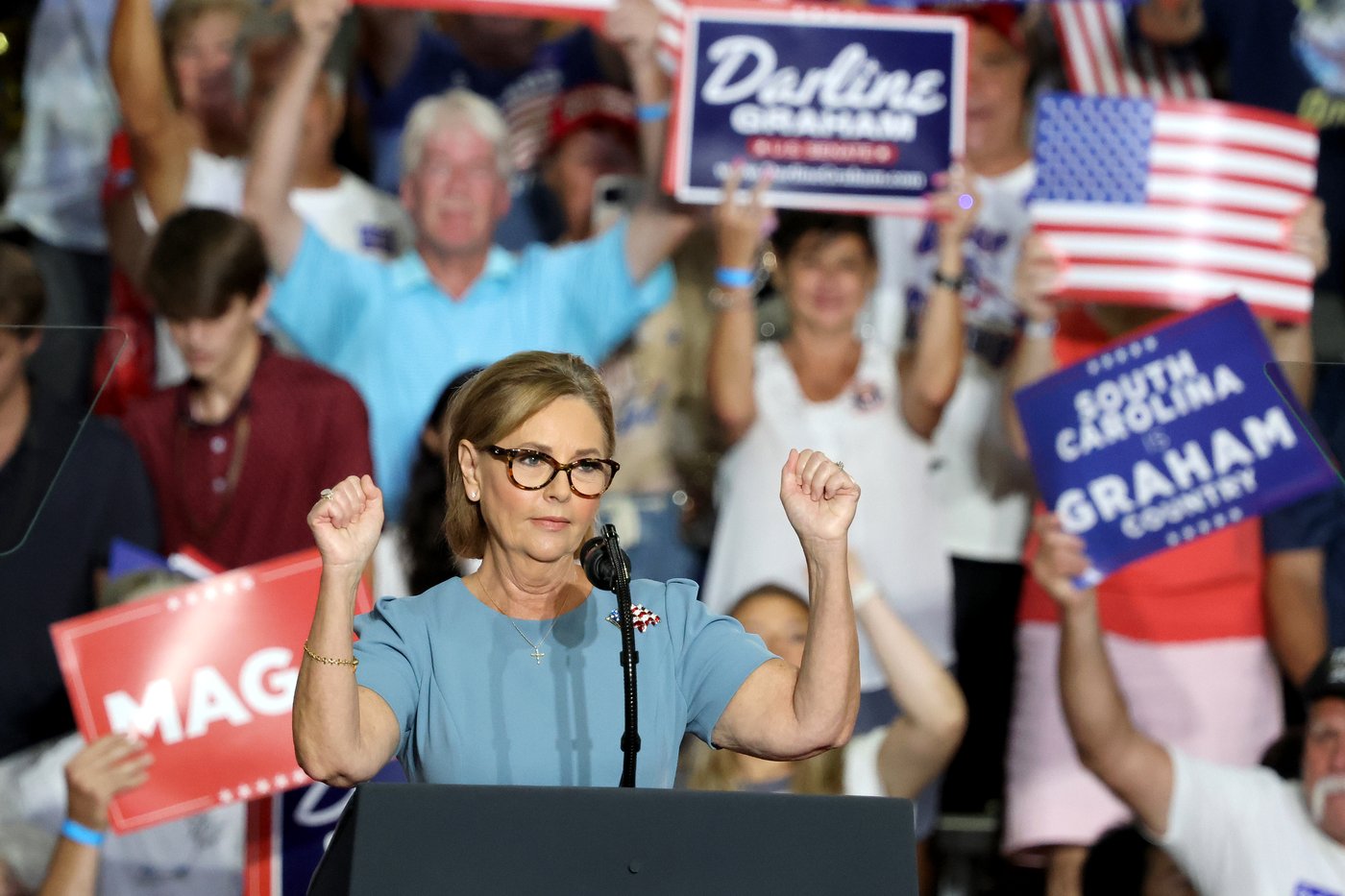 Trump urges South Carolinians to make Sen. Darline Graham the GOP nominee for US Senate | iNFOnews.ca Trump urges South Carolinians to make Sen. Darline Graham the GOP nominee for US Senate | iNFOnews.ca