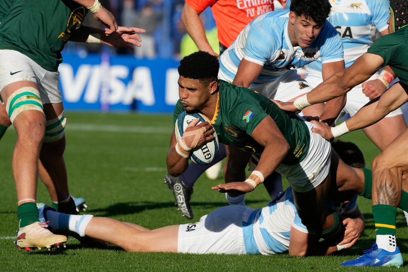 Springboks edge Argentina as Siya Kolisi limps off with a recurring hamstring injury | iNFOnews.ca Springboks edge Argentina as Siya Kolisi limps off with a recurring hamstring injury | iNFOnews.ca