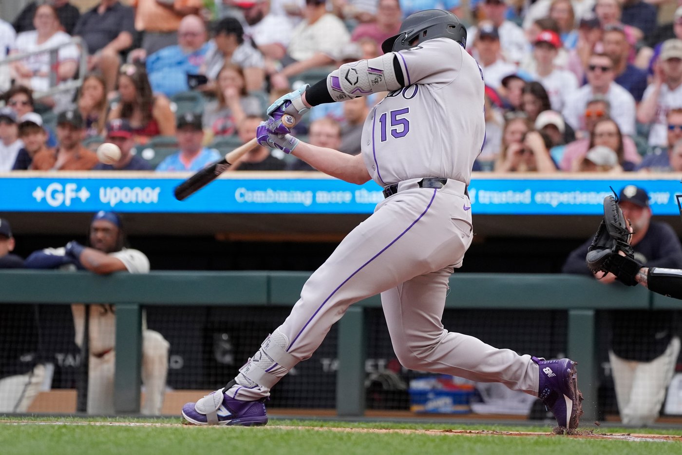 Hunter Goodman hits 3 home runs for Rockies in 8-5 win over Twins | iNFOnews.ca