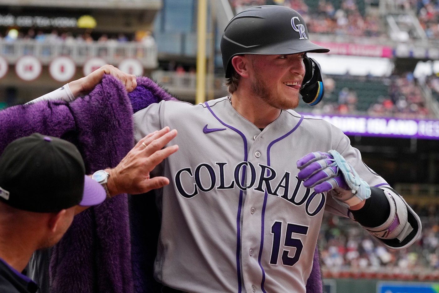 Hunter Goodman hits 3 home runs for Rockies in 8-5 win over Twins | iNFOnews.ca