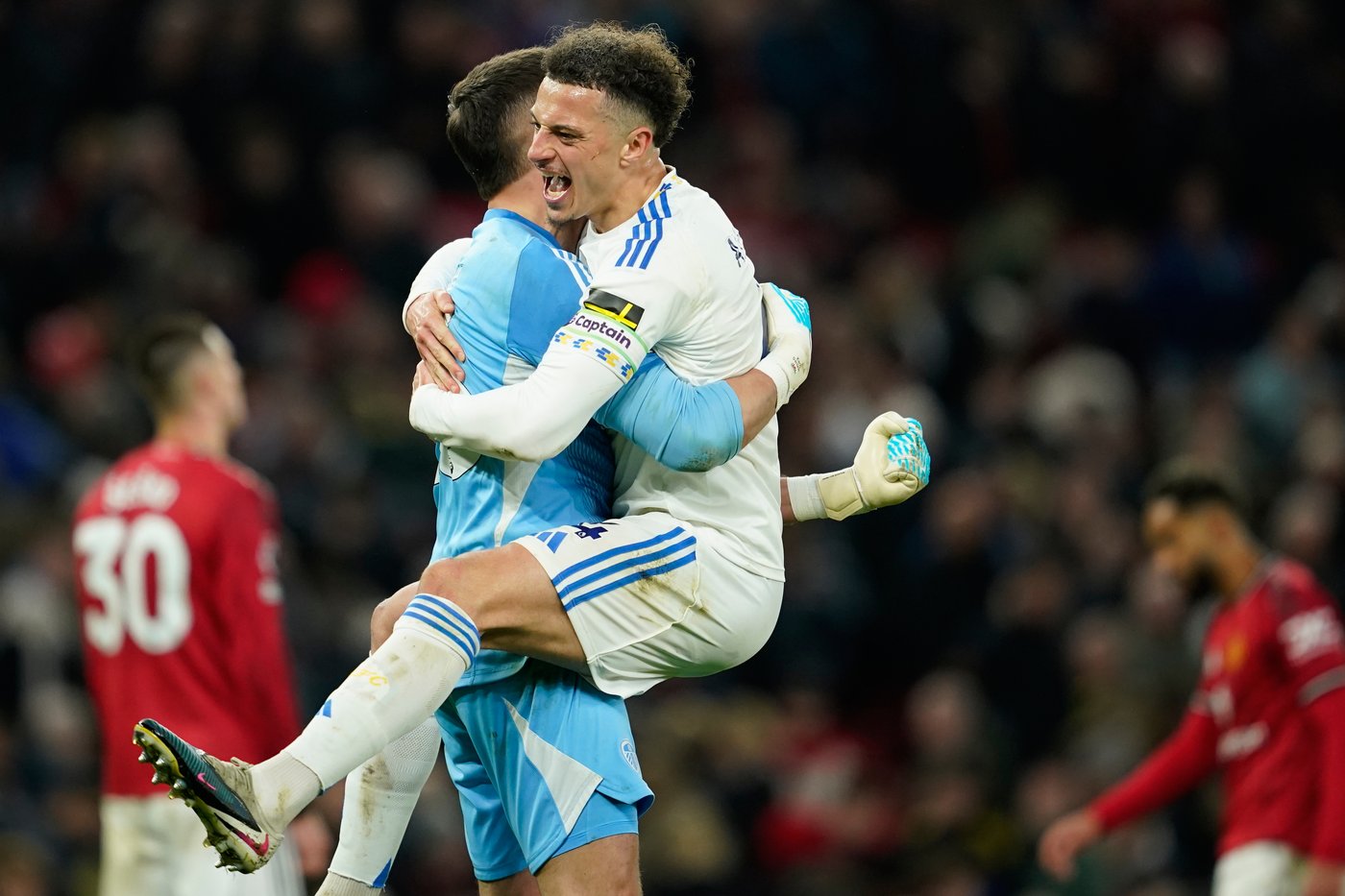 Okafor decisive double helps Leeds win thrilling encounter at Old Trafford | iNFOnews.ca