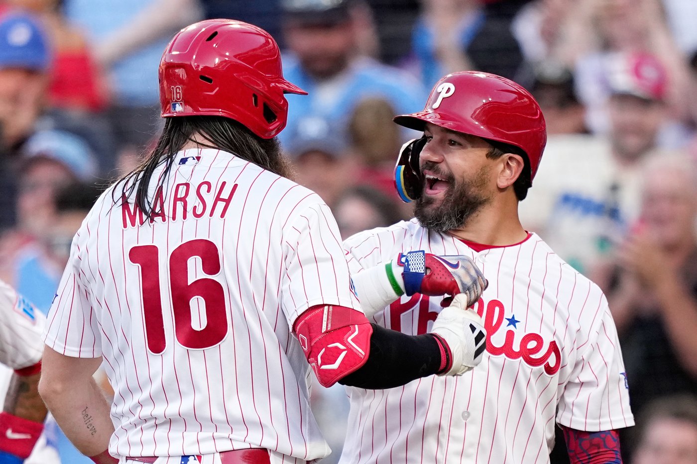 Marsh, Bohm and Schwarber homer as Phillies beat Marlins 8-2 behind Luzardo | iNFOnews.ca