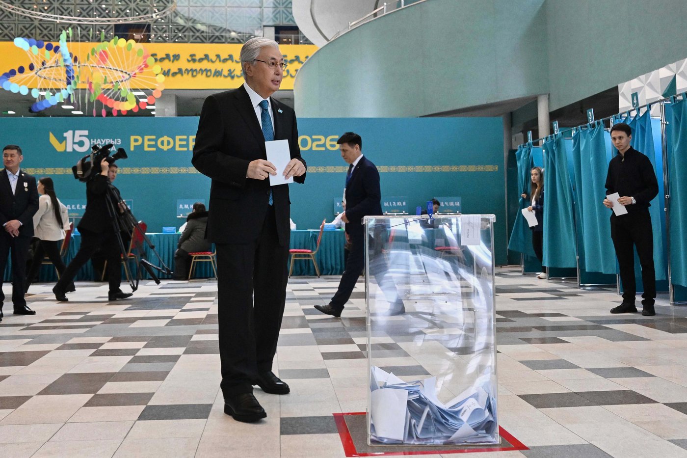 Kazakhstan's new constitution cementing president's grip on power approved in a referendum | iNFOnews.ca Kazakhstan's new constitution cementing president's grip on power approved in a referendum | iNFOnews.ca
